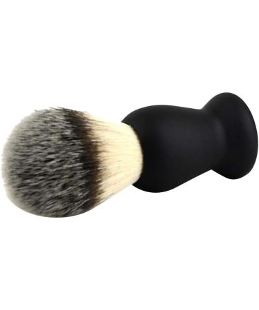 Luxury Shaving Brush Set for Men - 2 Piece Black ABS Handle - Premium Grooming Essentials - Buy Online on GoSupps.com