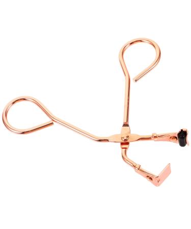 SEWACC Eyelash Curler No Pinching Mini Lash Curler Inner Corner Outer Corner Precision Lash Curl Up Tool Makeup Eyelash Curling Tool for Dramatic Lash Look Rose Gold