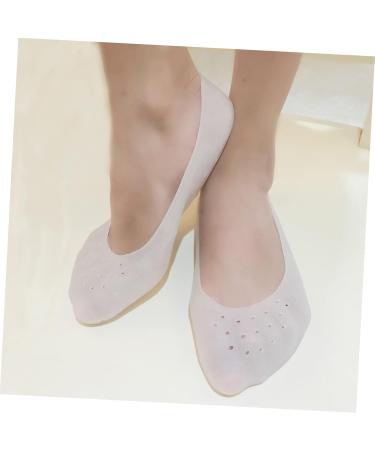 minkissy 4 Pairs Silicone Feet Plantar Socks Silicone Gel Moisturizing Socks Foot Spa Socks Foot Lotion Socks Cracked Feet Socks Anti-Cracking Socks Stretchy Gel Socks Spa Corn L 19.5X9.5X1.5CM - Buy Online on GoSupps.com