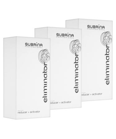 Eliminator Hair color remover (Reducer & Activator - 3 Series Pack) |Color remover to remove artificial color pigments made of colored hair |Color remover without parabens paraffins and bleach eliminator (3 -pack)