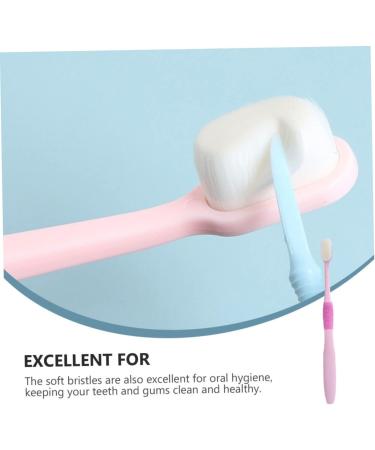 Lurrose 4-Piece Soft Toothbrush Set - Super Soft Bristles for Gentle Cleaning | Ideal Couple Gift - Buy Online on GoSupps.com