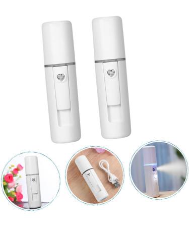 Mipcase 2pcs Spray Meter Make up Kit Facial Humidifier Mini Women Face Steamer Steamboat Aromatherapy 11.4X3CM - Buy Online on GoSupps.com