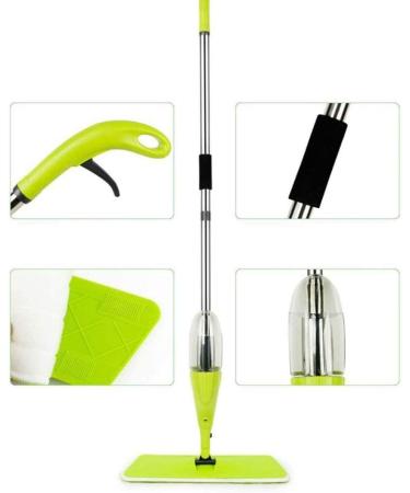 Cleaning The Floor All-in-One Spray Mop: Effortless Floor Cleaning for Home Kitchen Hardwood Laminate Wood and Ceramic Tiles Smooth Sailing - Buy Online on GoSupps.com