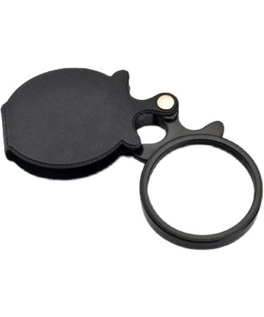 Portable 2pcs 10X Mini Small Pocket Folding Magnifier with Rotating Protective Holster for Reading Newspapers/Books/Magazines Science Hobbies Full of Stars - Buy Online on GoSupps.com