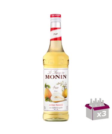 Set of 3 Syrup – Pear – 70 cl