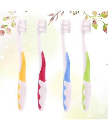 FRCOLOR 8 Pcs Bristle Toothbrushes - Anti-Slip Oral Care Tool for Effective Cleaning - International Shipping Available - Buy Online on GoSupps.com