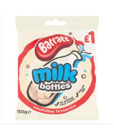 Barratt Milk Bottles 150g x Case of 12