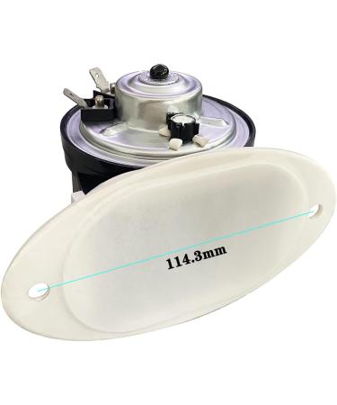 12V Hidden Flush Mount Marine Boat Horn with Mounting Screws - 316 Stainless Steel - Buy Online on GoSupps.com