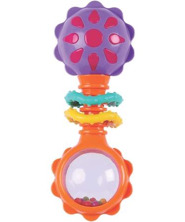 Playgro 418418 Baby Twisting Barbell Rattle for baby infant toddler children