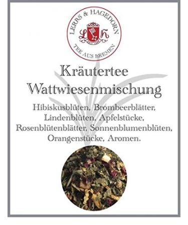 Lerbs & Hagedorn Lerbs & Hagedorn Herbal tea - Wattprairie blend - Orange passion flavour - 250g (approx 21 l) - Hibiscus flowers - Apple pieces sunflower orange pieces