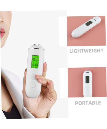 FOMIYES Skin Tester Skin Care Pen Oil Digital Skin Oil Sensor Plastic Shell White - Buy Online on GoSupps.com