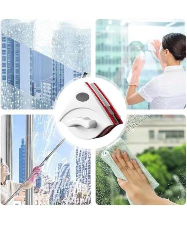 ZABEES Window Cleaner Double-sided With Strong Magnets For High-rise Homes Offices Schools Apartments Dorms Hotels Window Cleaning Tool 15-24mm - Buy Online on GoSupps.com