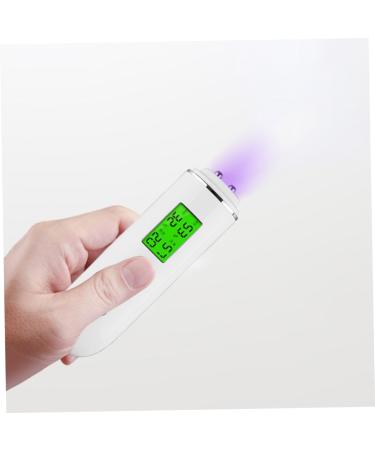 IWOWHERO Skin Tester Skin Hydration Meter Water Oil Monitor Skin Analyzer Girl Skin Care White Plastic Shell - Buy Online on GoSupps.com