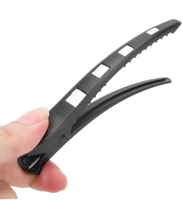 Duckbill Hair Clip Safe DIY Craft Convenient for Use Sectioning Clips No Slip for Salon Hair Styling for Applying Facial for Haircut(White) - Buy Online on GoSupps.com