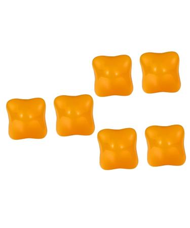 Magiclulu 6 STK handball massage rolling ball massage finger exercise decompression ball finger training massage ball deliver massage balls for the hand portable massage device silicone ball fitness