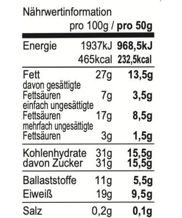  Seitenbacher Seitenbacher 12-Pack Mountaineering Bars - Gluten-Free - Hazelnut - For Climbers - 12 x 50g - Buy Online on GoSupps.com