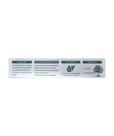 Brightening Toothpaste - Citrus Mint Flavor | H 4.2oz (120g) - International Shipping Available - Buy Online on GoSupps.com