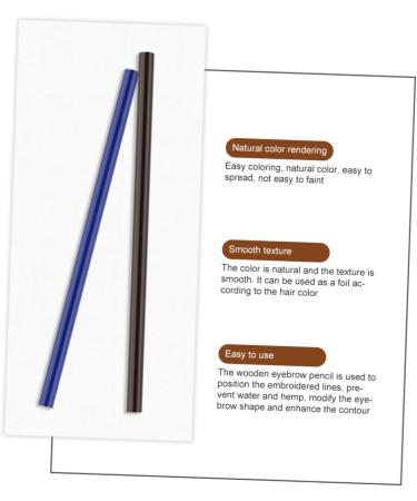 Beavorty 8pcs Eyebrow Pencil Eyeliner Matte Eyeliner Para Cejas a De Agua Makeup Eyeliner Semi- Permanent Tattoos Pen Makeup Accessories Wooden Liquid - Buy Online on GoSupps.com