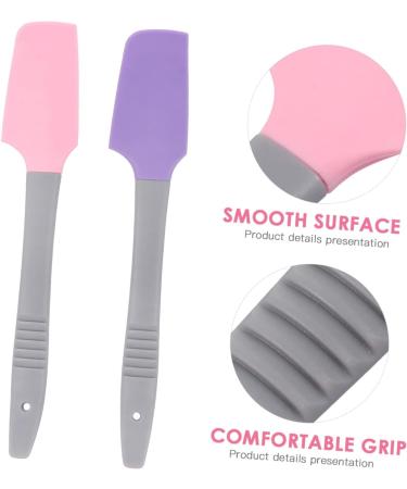 Doitool 2-Pack Silicone Spatula Set | Non-Stick Wax Scraping & Stirring Tool for Perfect Waxing & DIY Projects - Buy Online on GoSupps.com