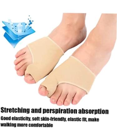 Orthopedic Toe Brace with SEBS - Bunion Corrector & Hallux Valgus Brace for Foot Pain Relief | Breathable Lycra Fabric Toe Separator for Women and Men - Size L - Buy Online on GoSupps.com