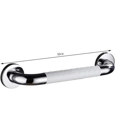 Bathroom Slip-Resistant Suction Cup Stainless Steel Grab Bar Safety Support Hand Rail Non-Slip Grab Bar 50Cm - Buy Online on GoSupps.com