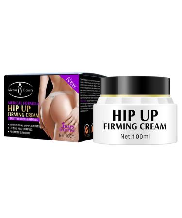 AICHUN BEAUTY Hip Up Firming Cream Non-Irritating Lifting Shaping Promote Growth 3 days Effective 100ml 3.4oz