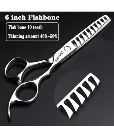6/6.5 Inch Professional Hair Scissors & Thinning Shears - Premium Hairdressing Tools for Salon Quality Cuts - Buy Online on GoSupps.com