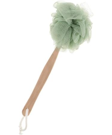 Soft Green Bath Sponge - Long Handled Shower & Soap Sponge for Ultimate Comfort - Buy Online on GoSupps.com