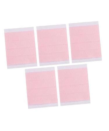 NOLITOY 5 250pcs Adhesive Double Eyelid Stickers Self- Adhesive Eye Makeup Supplies Breathable Adhesive Tape
