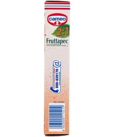Pack of 6 cameo fruttapec Gusto Equilibrato prepared for homemade jam 75 g (contains 3 sachets of 25 g) - Buy Online on GoSupps.com
