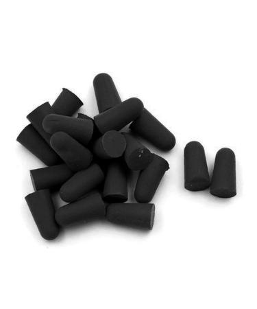10Pairs 20Pcs Soft Black Foam Ear Plugs Tapered Travel Sleep Noise Prevention Earplugs Noise Reduction for Travel Sleeping