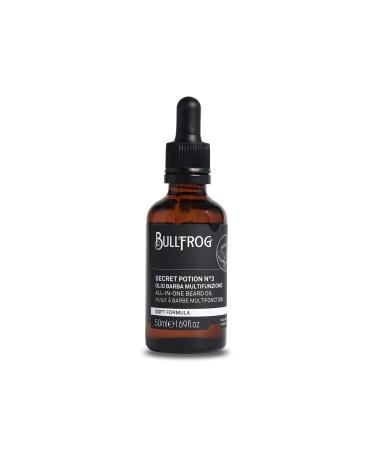 Bullfrog Secret Potion #3 All-In-One Beard Oil 50 ml Enriched with many nutritious ingredients - Buy Online on GoSupps.com