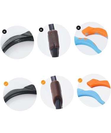 Osaladi 72 Pairs Anti-Slip Silicone Glasses Holders - Slip-Resistant Ear Bracket for Secure Fit | International Shipping Available - Buy Online on GoSupps.com