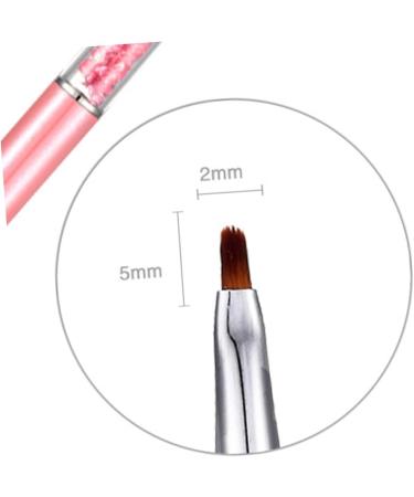 Housoutil Nail Art Pen Brush Nail Design Brush Pen Nail Brush Nail Tools Nail Art Carving Pen Nail Art Design Pen Gel Nail Art Brush Nail Art Tools Manicure Light Pen Pink - Buy Online on GoSupps.com