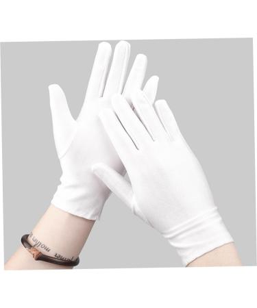FOMIYES 9 Pairs Moisturizing Hand Gloves Moisturizer Gloves Jewelry Inspection Gloves Etiquette Gloves Food Gloves Moisturizing Gloves Soft Cotton Serving Gloves Elastic Gloves Clean Work - Buy Online on GoSupps.com