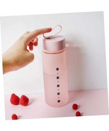 KOMBIUDA 520 Drinking Pink Portable Frosted Water Ml Creative Couples Bottle re-usable - Buy Online on GoSupps.com