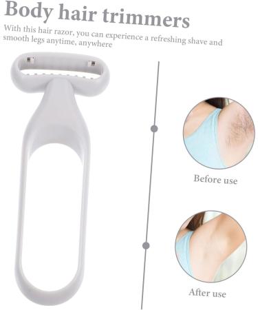 Ipetboom Tondeuse Poils pour Bras et Jambes Rasoir Corporel Manuel Plastique Abs L ger et Solide Protecteur de Peau Int gr pilation Aisselles et Maillot Usage Quotidien Bain 12x4.5cm - Buy Online on GoSupps.com