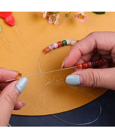 Acne Needle Set - 30 PCs Pearl Needles 5 Sizes & 20 Straight Needles for Easy Threading - Ideal for Bracelets & Necklaces - Buy Online on GoSupps.com