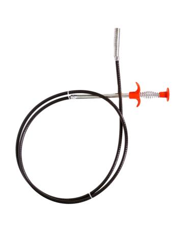 Hemoton Spring Hair Remover Drain Cleaning Extractor Auger Plumbing Snake Hair Removal Drain Stick Hair Remover Tool Clog Opener Hair Tool Cleaner Scavengers Spiral