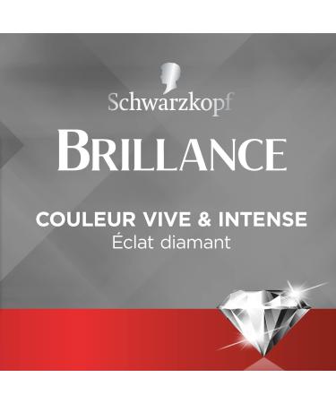 Schwarzkopf - Brillance - Coloration Cheveux Permanente Intense - Brillance Eclat Diamant - Couverture Parfaite des Cheveux Blancs - Masque Soin Fixateur - Violine Soie 859 - Buy Online on GoSupps.com