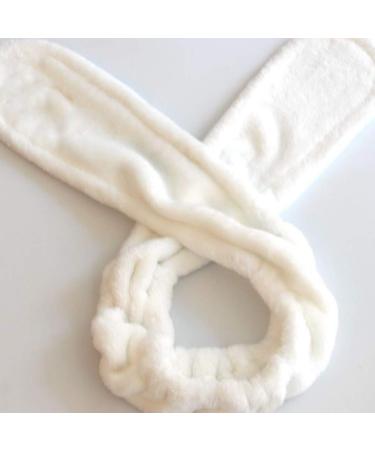 Beaupretty Plush Rabbit Ear Hair Ties - 2 Pieces Flexible Head Wraps for Washing & Makeup (Black & White) - Buy Online on GoSupps.com
