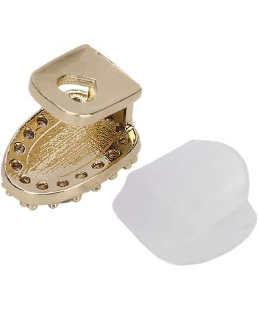Excessive Gold-Silver Grill Mouth Teeth - Individual Grill Cap for Parties | Diamond Gold Tooth Grills - Buy Online on GoSupps.com