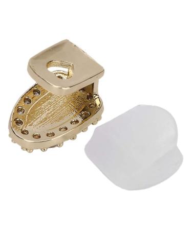 Lizealucky Gold Bling Tooth Decoration | Hip-Hop Jewelry & Halloween Costume Accessory - Buy Online on GoSupps.com