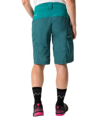 VAUDE Women's Qimsa Shorts 42 - Mallard Green | Eco-Friendly Outdoor Apparel for Women - Buy Online on GoSupps.com