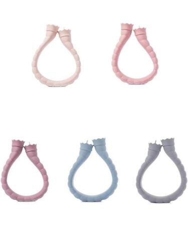 Hand Feet Hot Water Bottle - 710ml U-Shape Silicone Neck & Knitted Cover - Cozy Purple Hand Warmer for Home Comfort - Buy Online on GoSupps.com