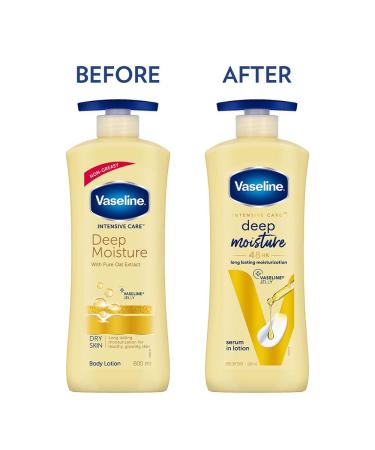 Deep Moisture Nourishing Body Lotion 600ml | Radiant Glowing Skin | Glycerin Formula | Non-Sticky & Fast Absorbing Daily Moisturizer for Dry Skin | Unisex - Buy Online on GoSupps.com