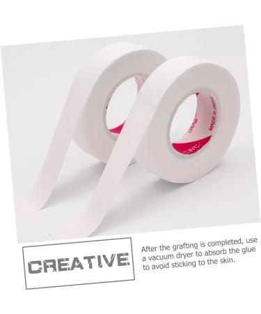 DOITOOL 6rolls Eyelash Tape Lash Extension Tape Lash Pads for Lash Extensions Make up Accessories Makeup Supplies Eyelash Beauty Tools Lifting Belt Miss Polyolefin Film White With Hole - Buy Online on GoSupps.com