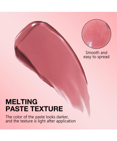 Pink Honey Lipstick Tinted Butter Lip Balm for Women Natural Sheer Moisturizing Nourishing Hydrating Pink Honey Shine Tint Lipstick Tinted Lip Stain Gloss with a Hint of Natural Cherry Vegan 1 Count (Pack of 1) A-#02 Pink - Buy Online on GoSupps.com