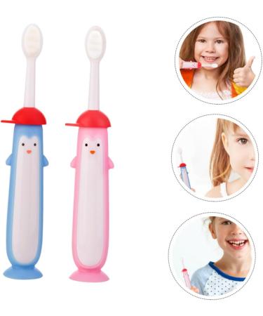 Healeved 4-Piece Children's Toothbrush Set - Daily Oral Care for Kids | Soft Hand Cleaning & Massage Brushes - Buy Online on GoSupps.com