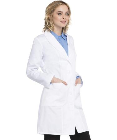 Cherokee Professionals Women Scrubs Lab Coats 36 2319 Large White - Buy Online on GoSupps.com